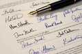 Realistic Multiple Signatures on Document